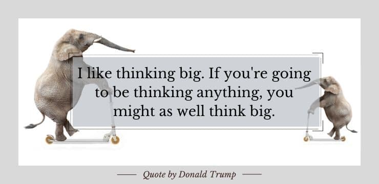 Funny Motivational - Think Big