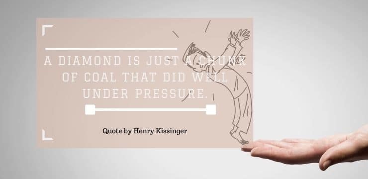 Funny Motivational - Diamond Under Pressure