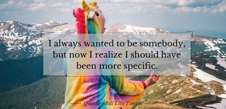 Funny Motivational - Be More Specific