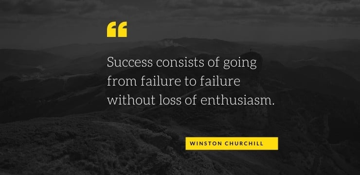 Failure Without Loss of Enthusiasm.