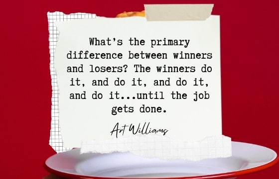 Art Williams Just Do It Quotes