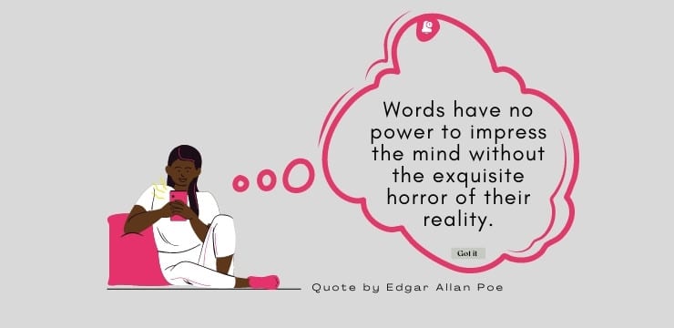 Other Famous Edgar Allan Poe Inspirational Quotes