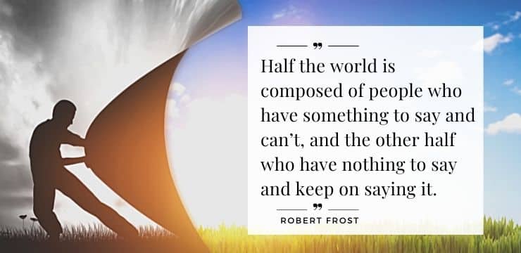 Robert Frost Inspirational Quotes