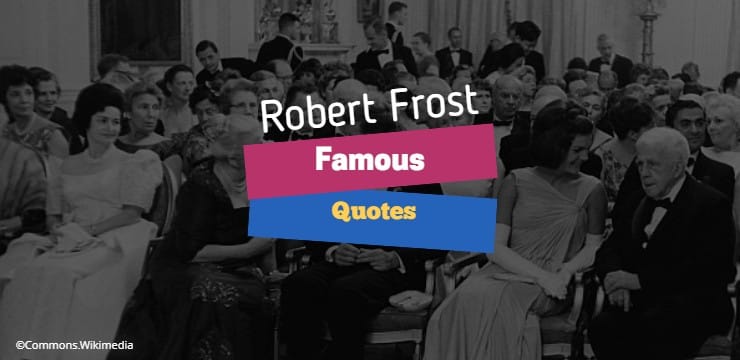 Robert Frost Quotes Top Image