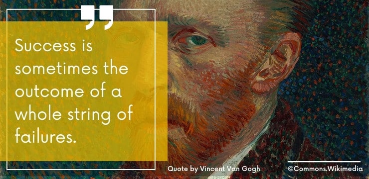 What is inspiring about Van Gogh?