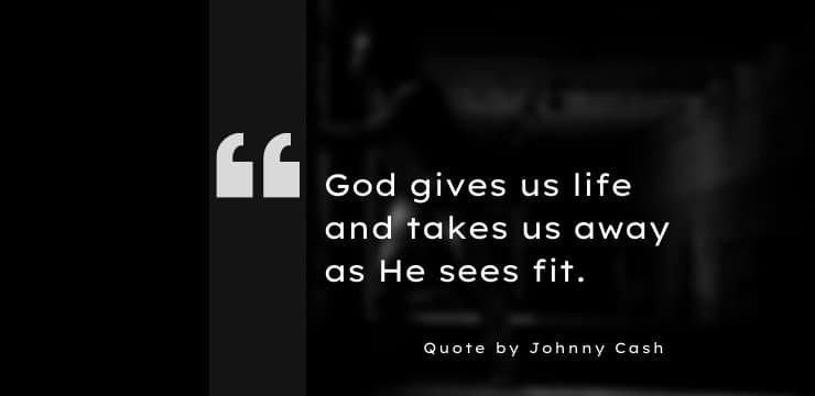 Johnny Cash Quotes On God