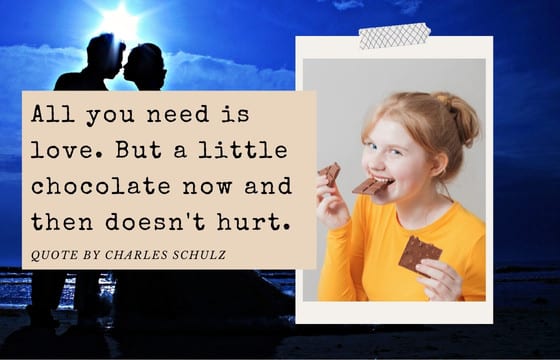 Love Chocolate - Funny Motivational Quote